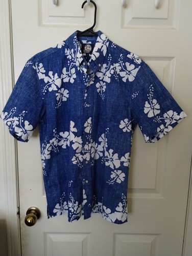 Reyn Spooner Hemd Hawaii 50th State Flower Limited Issue Herren Größe Small