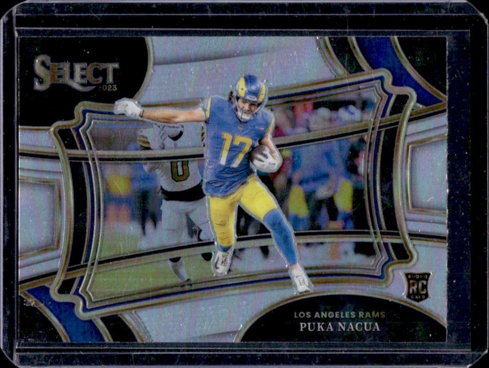 2023 Select Puka Nacua RC Silver Prizms Rookie Field #355 Rams