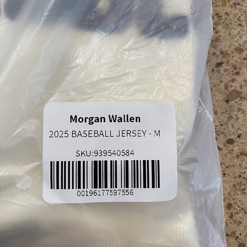 Morgan Wallen Official Concert Merch I’m The Problem Tour Jersey 2025 Medium - Bild 2 von 6