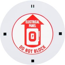 Industrial LED Sign Projector Lens Electrical Panel Do Not Block  Industrial