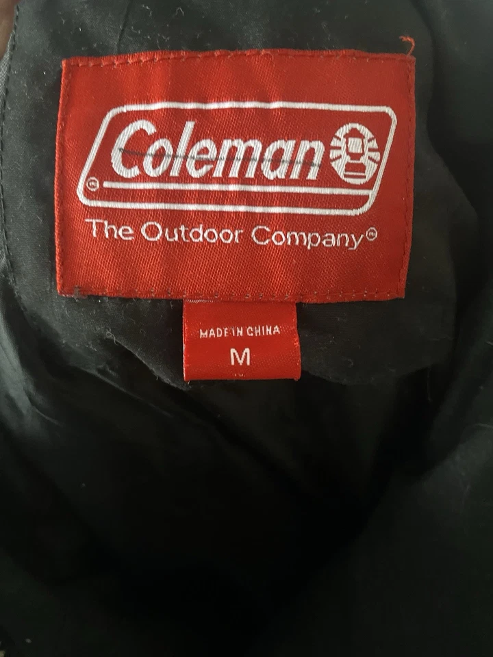 Coleman Men's Microfiber Puffer Vest Size Medium Black - Image 3 of 4