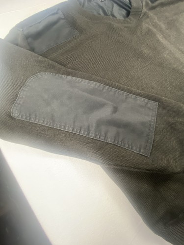 GORE WINDSTOPPER Duty Uniform Sweater XL V-Neck USA Made Rank Epaulettes - Picture 5 of 13