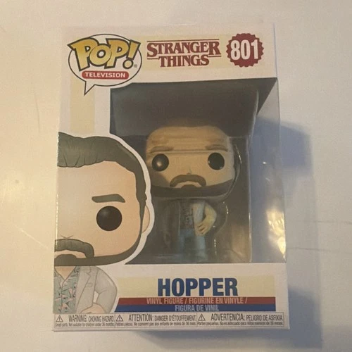 Funko Pop! Vinyl Stranger Things Hopper #801 Television Figure