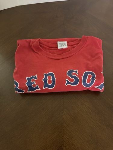 Boston Redsox MLB XL Kurzarm T-Shirt Mehrfarbig von Dynasty Gebraucht - Bild 10 von 10