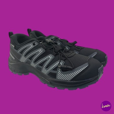 Salomon Junior XA Pro V8 wasserdichte Wanderschuhe, schwarz, UK 4 | EU 37 | US 5