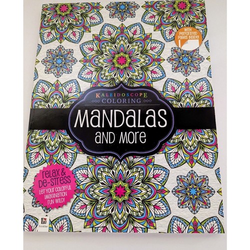 Coloring Books Lot Of 2 Never Used Mandalas and more + Spectacular patterns - Imagen 2 de 4
