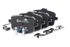 ATE 13.0460-2716.2 Bremsbeläge Satz Hinten für BMW 5 Touring (F11) X3 (G01, F97)