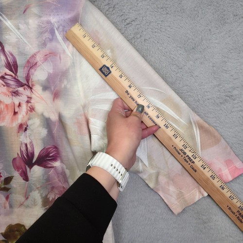 CJ Banks Top Mujer 1X Floral Etéreo Caprichoso Pastel Hada Romántico Encaje Rosa - Imagen 12 de 15