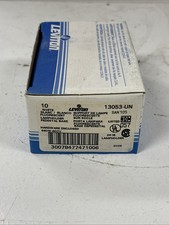 NEW BOX OF 10 Leviton 13053-UN Med Bipin Fluorescent Lamp Holder