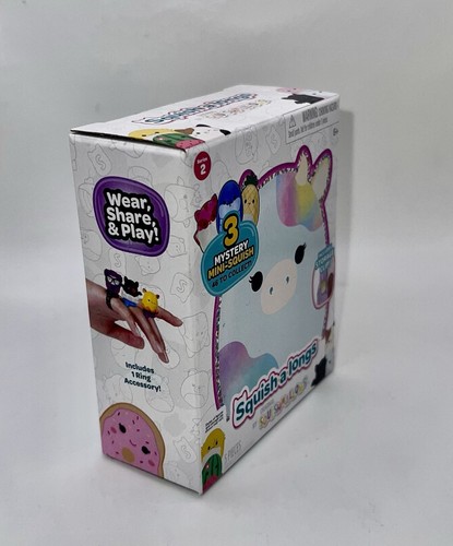 NEW! SERIES 2 Squish A Longs Dabria Donut Storage Clip + 3 Mystery Mini Squish - Picture 3 of 7