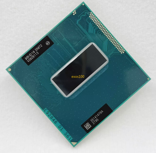 Intel Extreme i7 3920XM SR0T2 2.9GHz 8MB Quad Core Socket G2 Notebook Processor - Picture 4 of 6