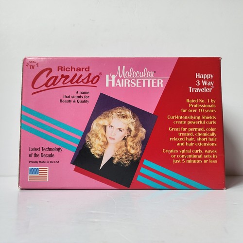 Juego de rizador de pelo vintage Richard Caruso Molecular Happy 3 Way Traveler - Imagen 3 de 7