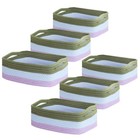 6 Pack Storage Baskets for Organizing, Small Storage Bins for Shelves, Woven ...