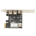 PCIE 1X To 1394A Card PCIE Firewire 1394A Card Widely Used For PC