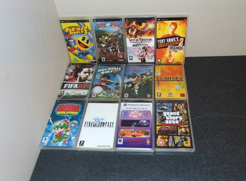 12 Sony PSP Spiele: GTA Liberty City, Final Fantasy, Bubble Bobble, Tony Hawk, MX - Bild 1 von 11