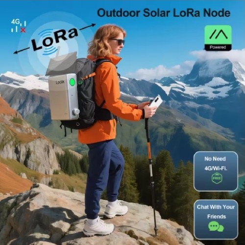 L4 4W Solar LoRa Node Heltec LoRa32 V3 868 915Mhz Bluetooth IP66 Waterproof - Picture 5 of 18