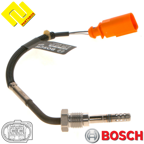 BOSCH 0986259018 Exhaust Temperature Sensor ,EGTS 03L906088F ,for AUDI ,SKODA  - Picture 2 of 4