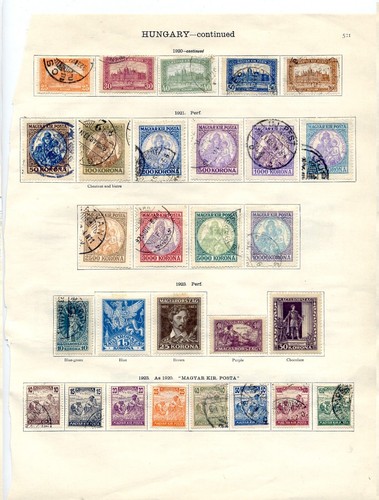 HUNGARY - Classic Collection on 15 Album Pages - 第 9/15 張圖片