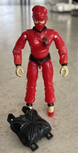 1987 Jinx V1 GI Joe Hasbro Vintage Action Figure w/Backpack