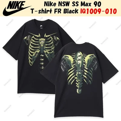 Nike NSW SS Max 90 T-shirt FR Noir IQ1009-010 - Photo 1/4