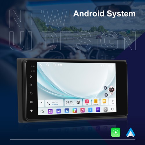 For 2003-2008 Toyota MATRIX 7" Android 15 CarPlay Car Stereo Radio Navi Wifi Cam - Foto 13 di 17