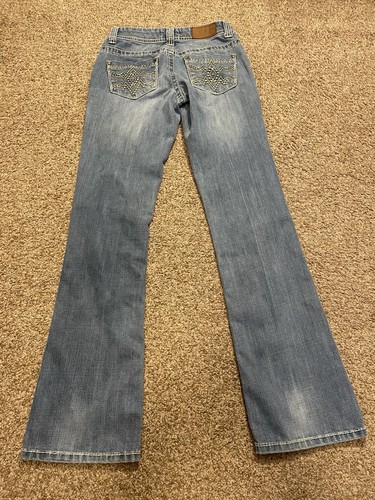 DAMEN COWGIRL UP BESTICKTE RÜCKENTASCHE JEANS ~ CGJ40901 ~ 27/36 WESTERN - Bild 8 von 9