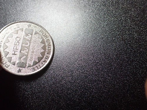 Tarjeta Pokémon Meiji Promo Moneda de Batalla Plata Brillante Lo mismo #5423 JUGAR - Imagen 10 de 12