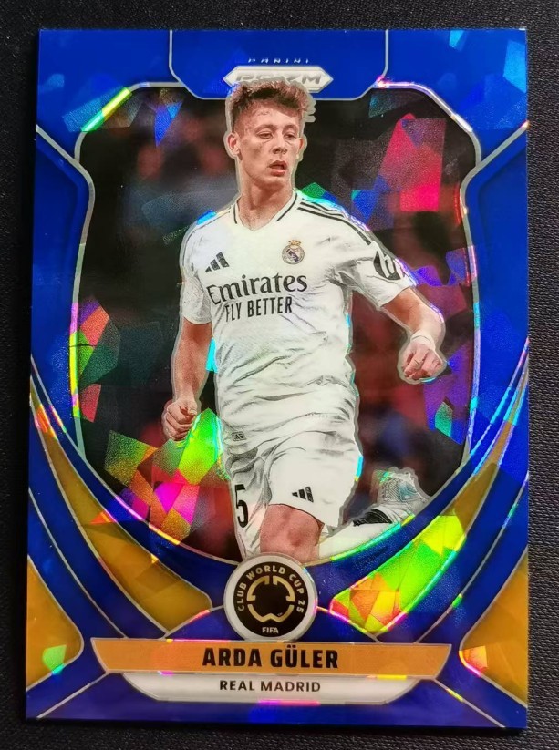 Arda Guler 2025 Panini Prizm FIFA Club World Cup Blue Ice Prizm 085/175 #158