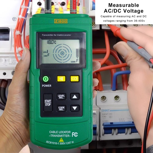 ZIBOO MS6818 Wire Tester Networkphone Cable Detector Locator Meter Tracker - Picture 6 of 8