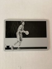 2016-17 Panini Noir Deyonta Davis Rc Black Plate 1/1 Rookie