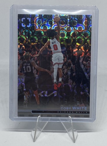 2024-25 Coby White Panini Photogenic Groovy 35/35 #90 SSP Chicago Bulls