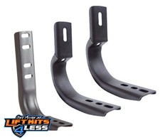 Go Rhino 6841805 OE Xtreme Cab Length Side Steps - MOUNTING BRACKETS ONLY For 99