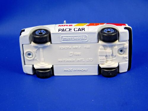Vintage 1985 Matchbox Toyota MR2 Pace Car 1:56 Diecast - Picture 3 of 3