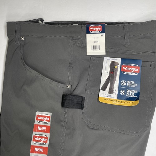 Wrangler Workwear Multi Pocket Performance Utility Regular Fit Confort Flex NEU! - Bild 2 von 9