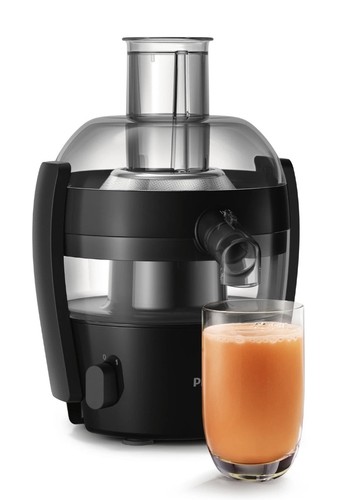 Philips Viva Collection centrifugal juicer, 1.5L, 500 W-Black HR1832/01-UK Sale - Picture 5 of 5