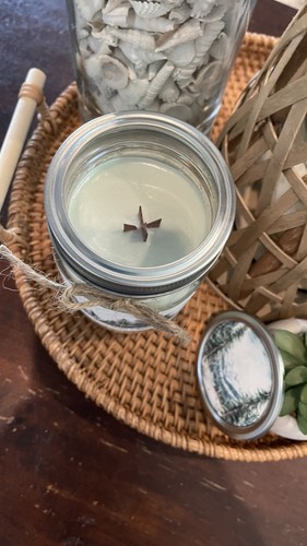 Fresh Cut Balsam, Pine, Cedar, Fir Candle Cedar Wood Wick Organic 20 Oz Strong - Picture 6 of 7