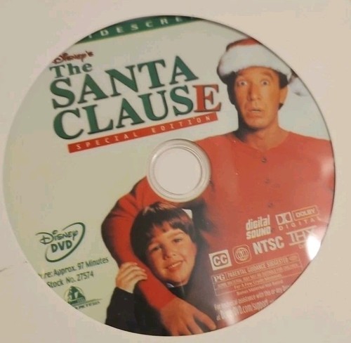 Santa Paws Santa Clause Santa ?Muppett Christmas Mickey's Elf DVD discs Only - Picture 2 of 7