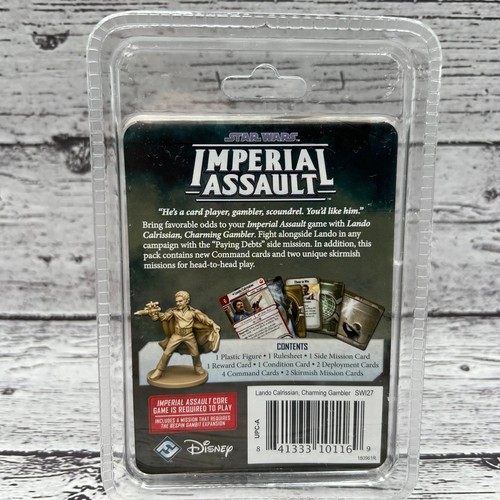 Star Wars Imperial Assault Lando Calrissian Ally Pack Board Game Expansion - Picture 3 of 6