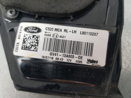 FORD ESCAPE TAILGATE LAMP (LH SIDE), TITANIUM, LED TYPE, ZG, 16-20, GV4113A603DE - Picture 3 of 3