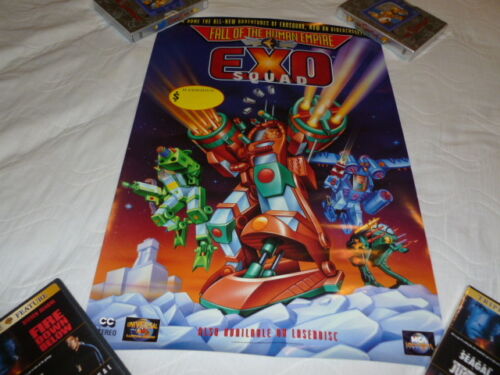 Exo Squad Poster Promotional 1993 Nice Laser Disc Cartoon Video Store Promo | eBay Exo Squad Poster Promotional 1993 Nice Laser Disc Cartoon Video Store Promo | eBay