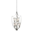 Thomas Lighting Glass White Chandeliers & Ceiling Fixtures