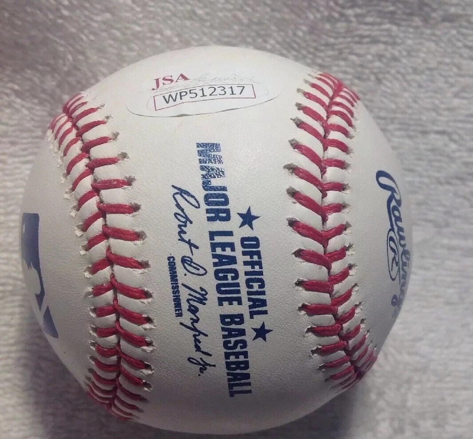 Balón OMLB automático firmado por Bradley Zimmer Cleveland Indians JSA Foto 2 de 4