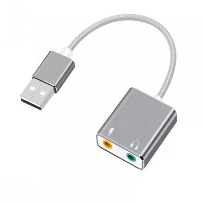USB 3.0 Externe Sound Karte 7.1 Audio Adapter für Windows 10 Win PC Laptop MacOS