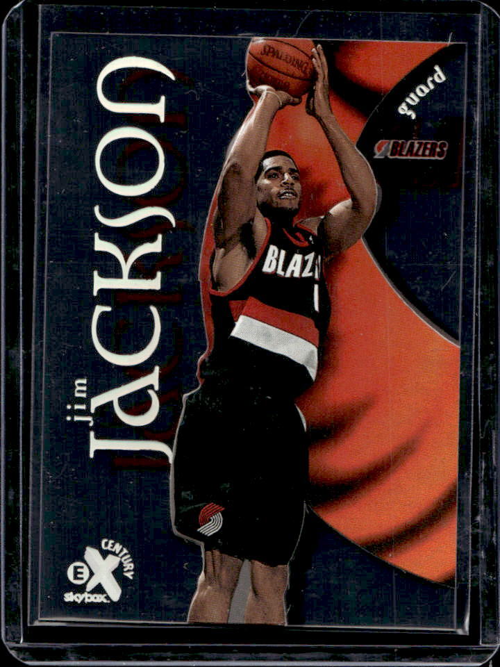 1998-99 Skybox x E-X Century Jim Jackson #49 Trail Blazers