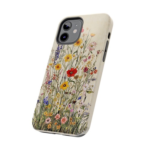 Vintage Style Wildflowers Print Tough Smart Phone Case iPhone Case - Picture 56 of 99