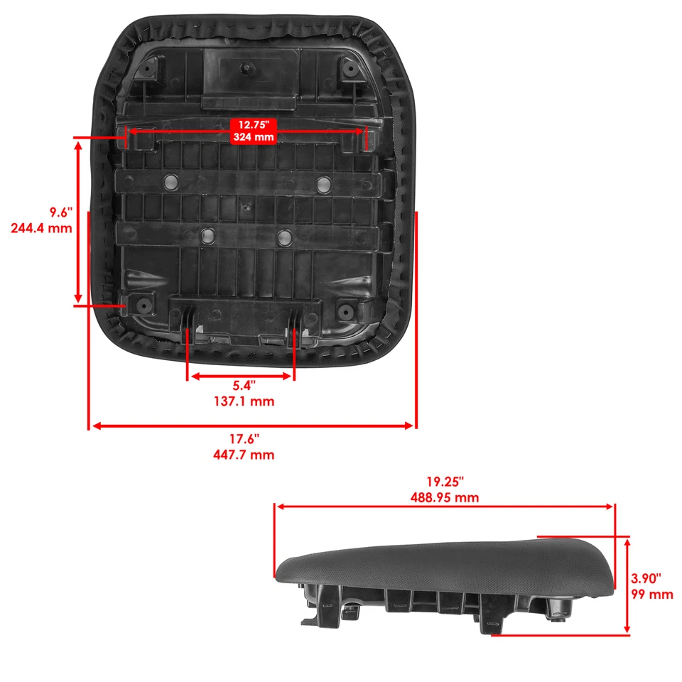 Conjunto de asiento inferior para Yamaha Wolverine R-Spec YXE70 4x4 2016-2018 Foto 2 de 4