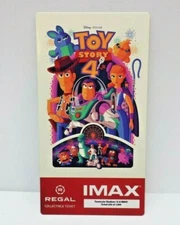 Disney Pixar 2019 Toy Story 4 Regal IMAX Collectable Ticket - Temecula Stadium