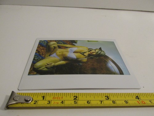 VINTAGE FOUND PHOTOGRAPH COLOR ART PHOTO POLAROID SEXY WHITE MOM WOMAN MOTEL PIC - Picture 4 of 4