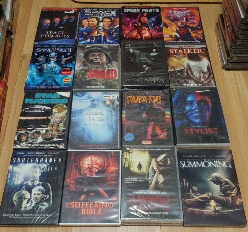 BRAND NEW Horror, Sci-Fi and Fantasy DVDs R thru Z - Buy more to save - Picture 6 of 135