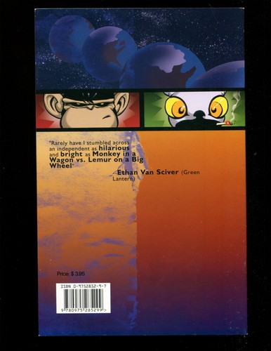 MONKEY VS LEMUR 1 (9.4) REMARKED AND SIGNED-NO COA (S000) - Picture 2 of 2